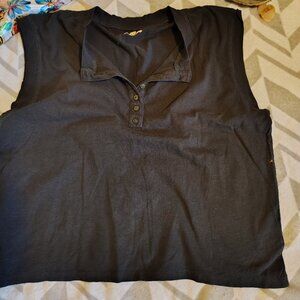 Placeholder for Consigner, Madewell Sleeveless Top Black